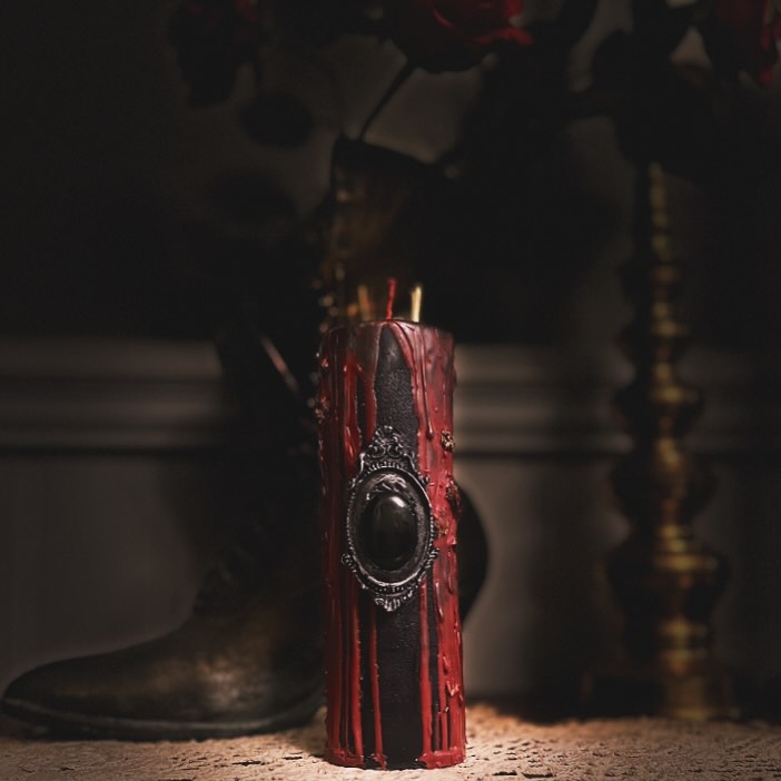 Scrying Pillar Candle