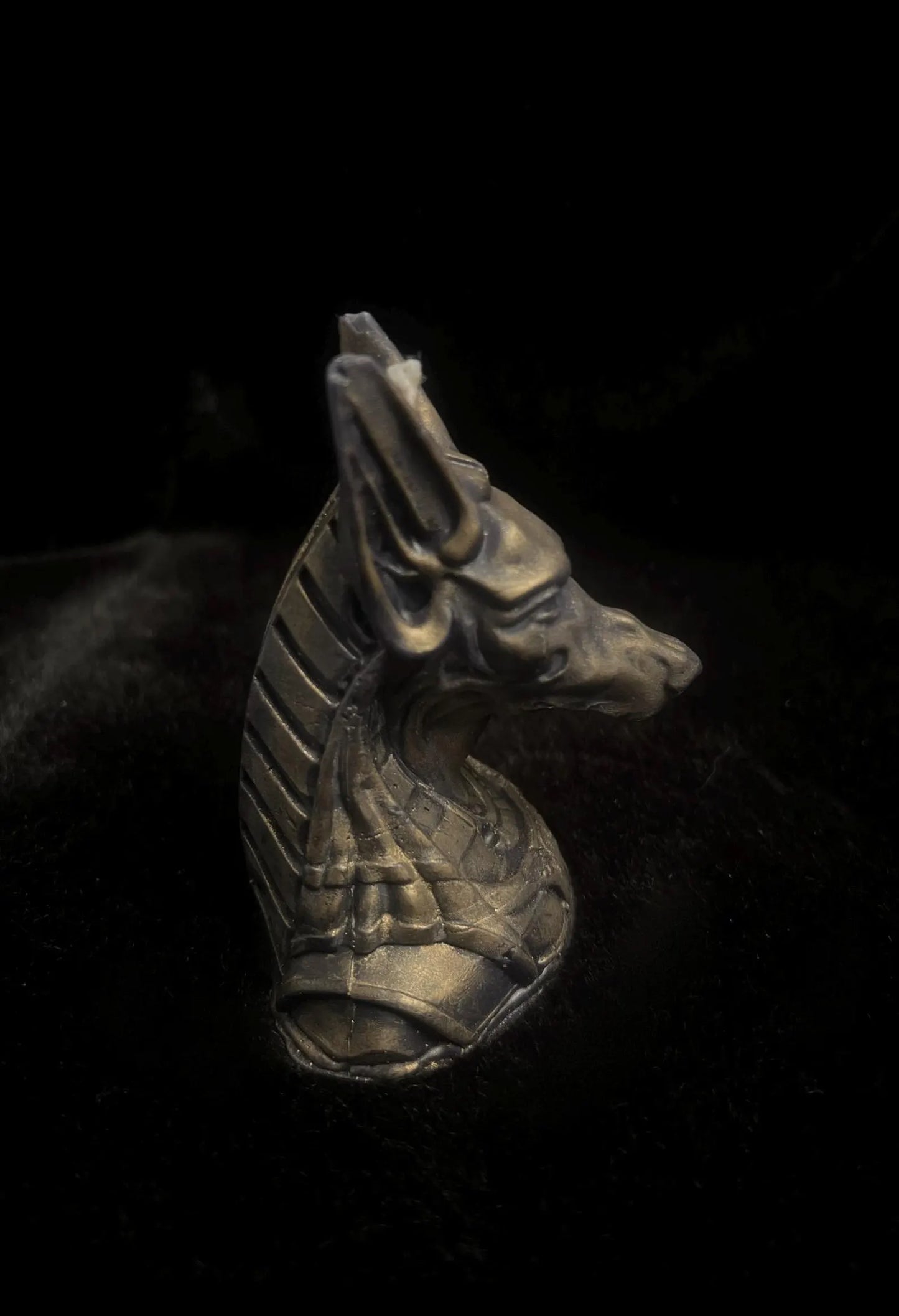 Anubis/Anpu Egyptian God Sculpted Candle