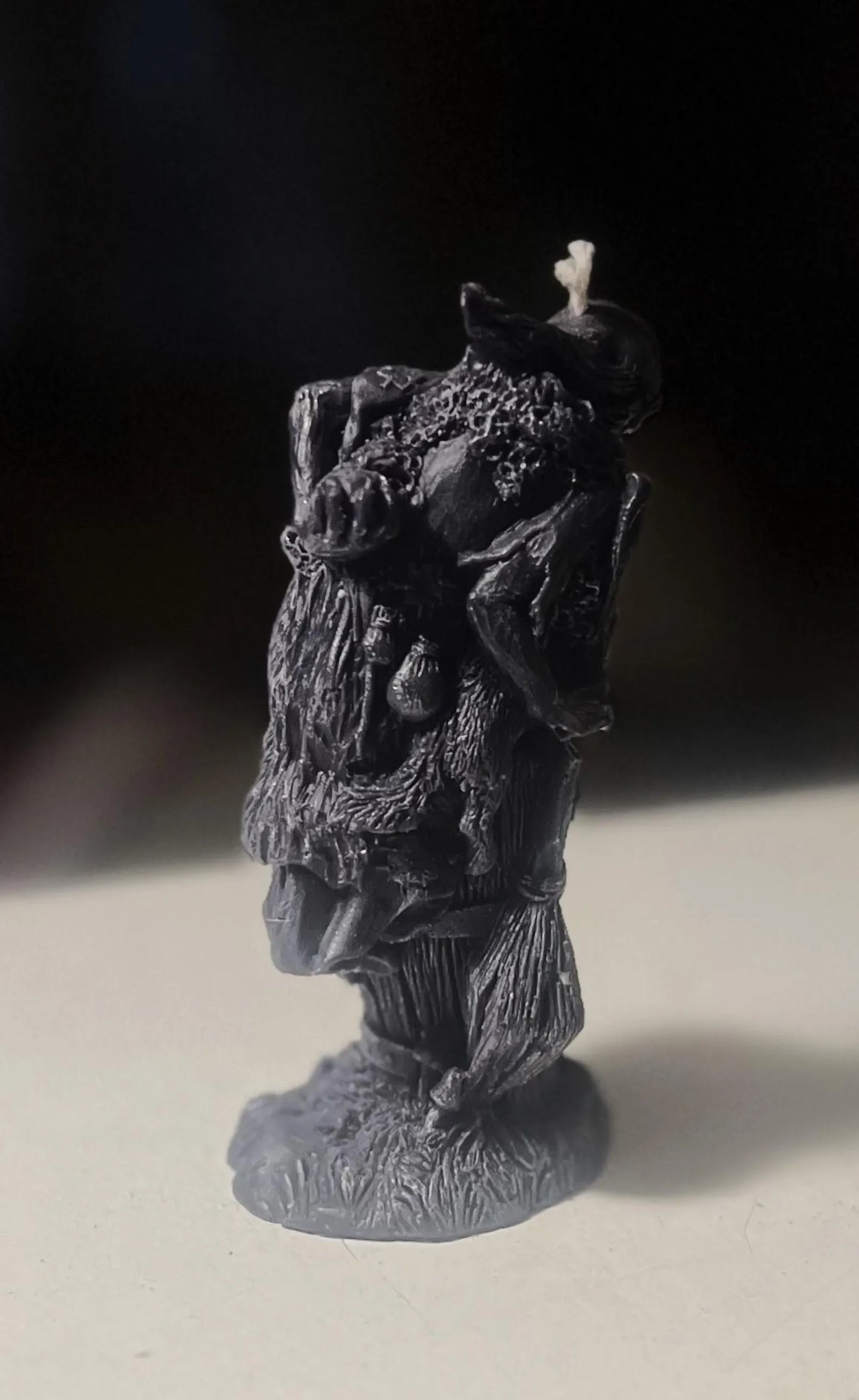 Baba Yaga Sculpted Candle