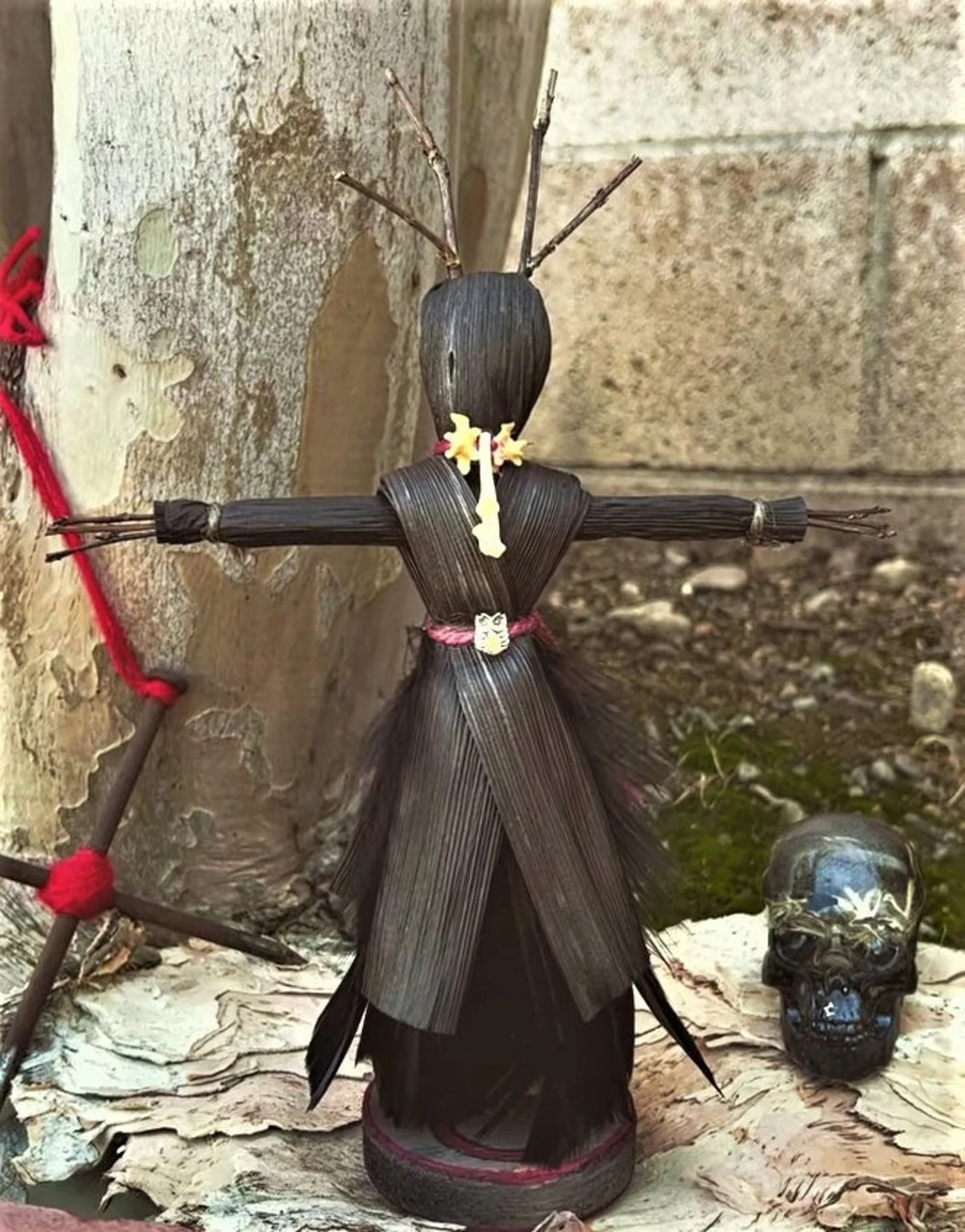 Forest Witch Cornhusk Doll