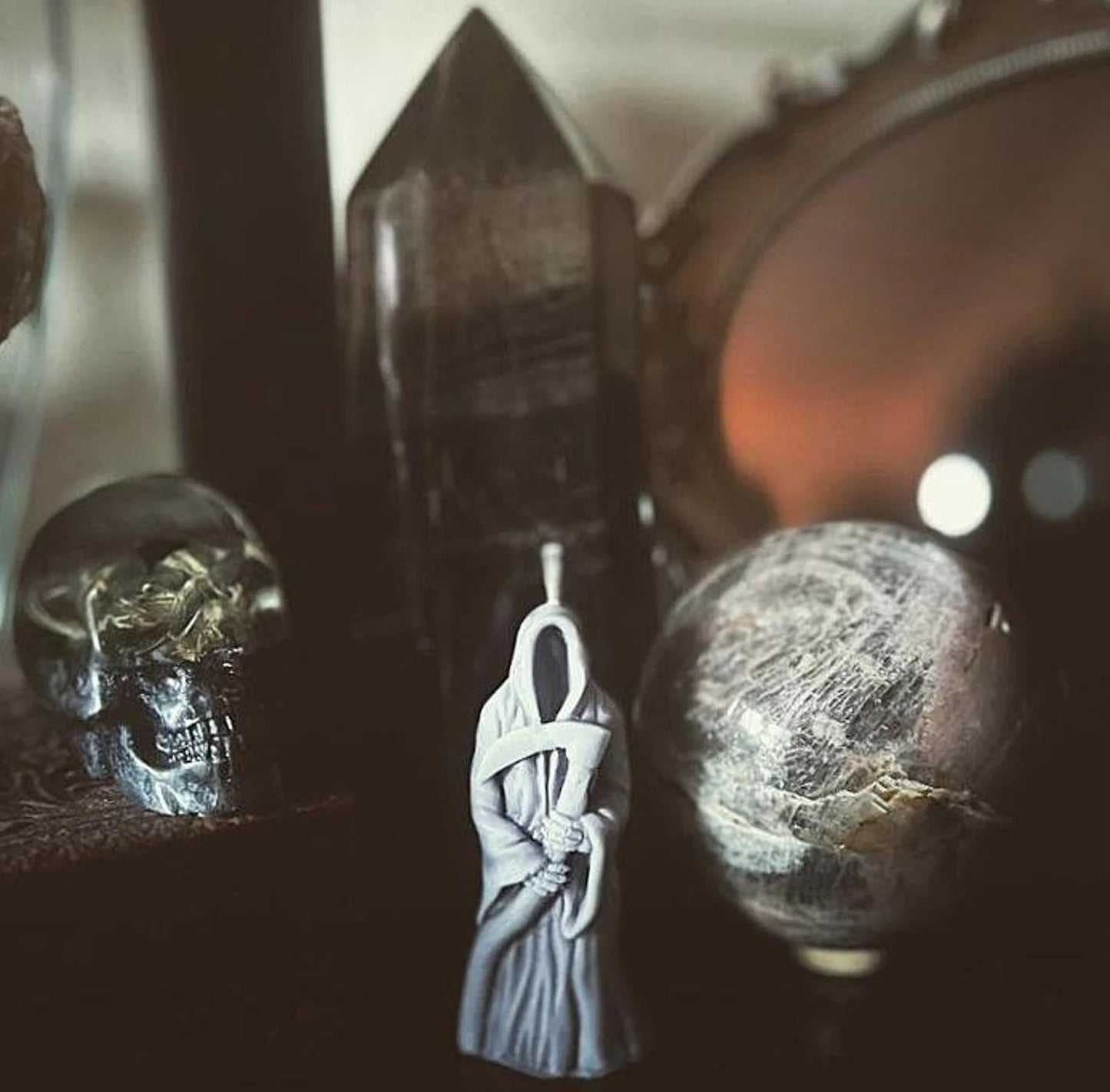 Grim Reaper Sculpted Candle