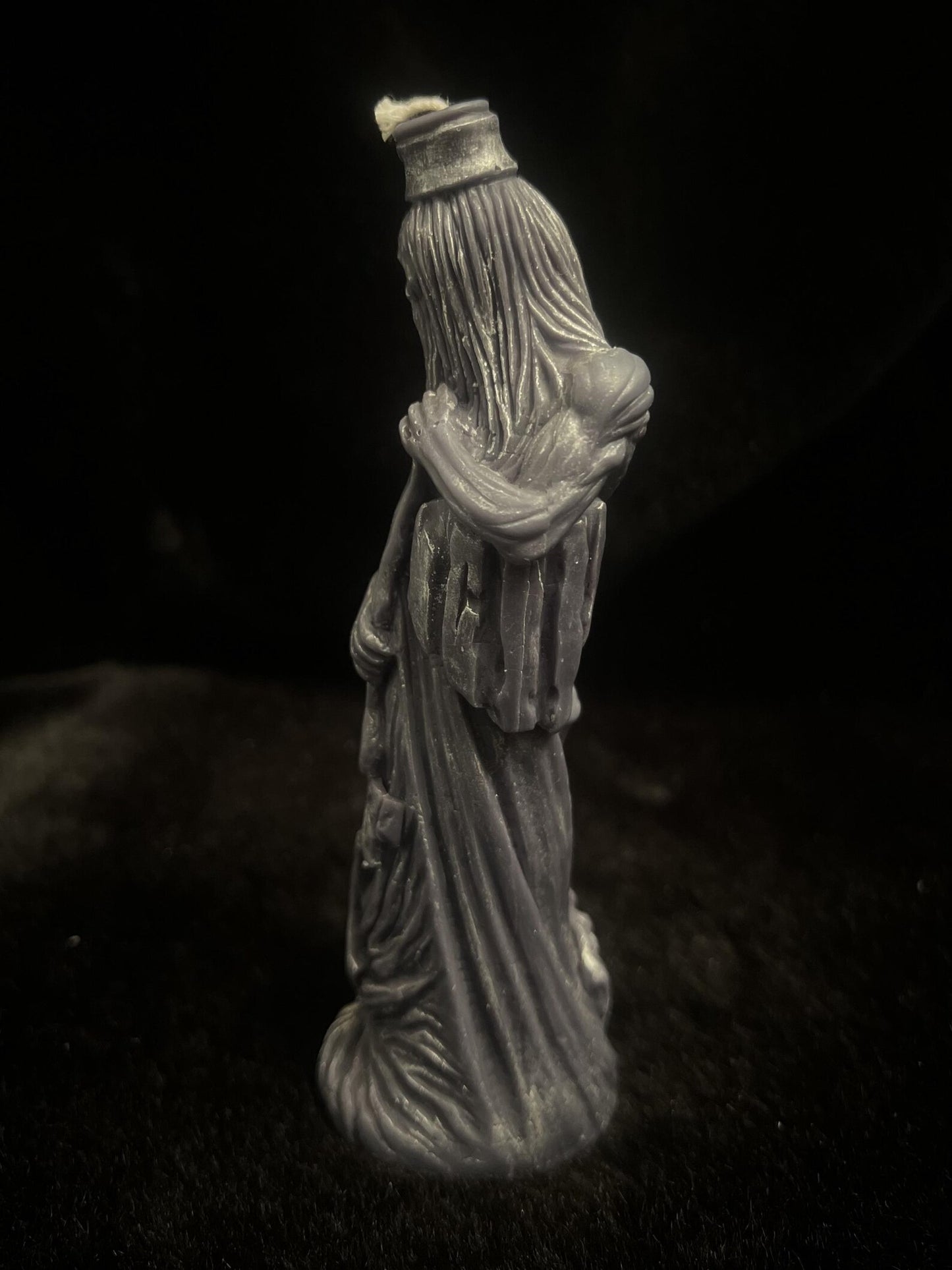 Hades Greek God Sculpted Candle
