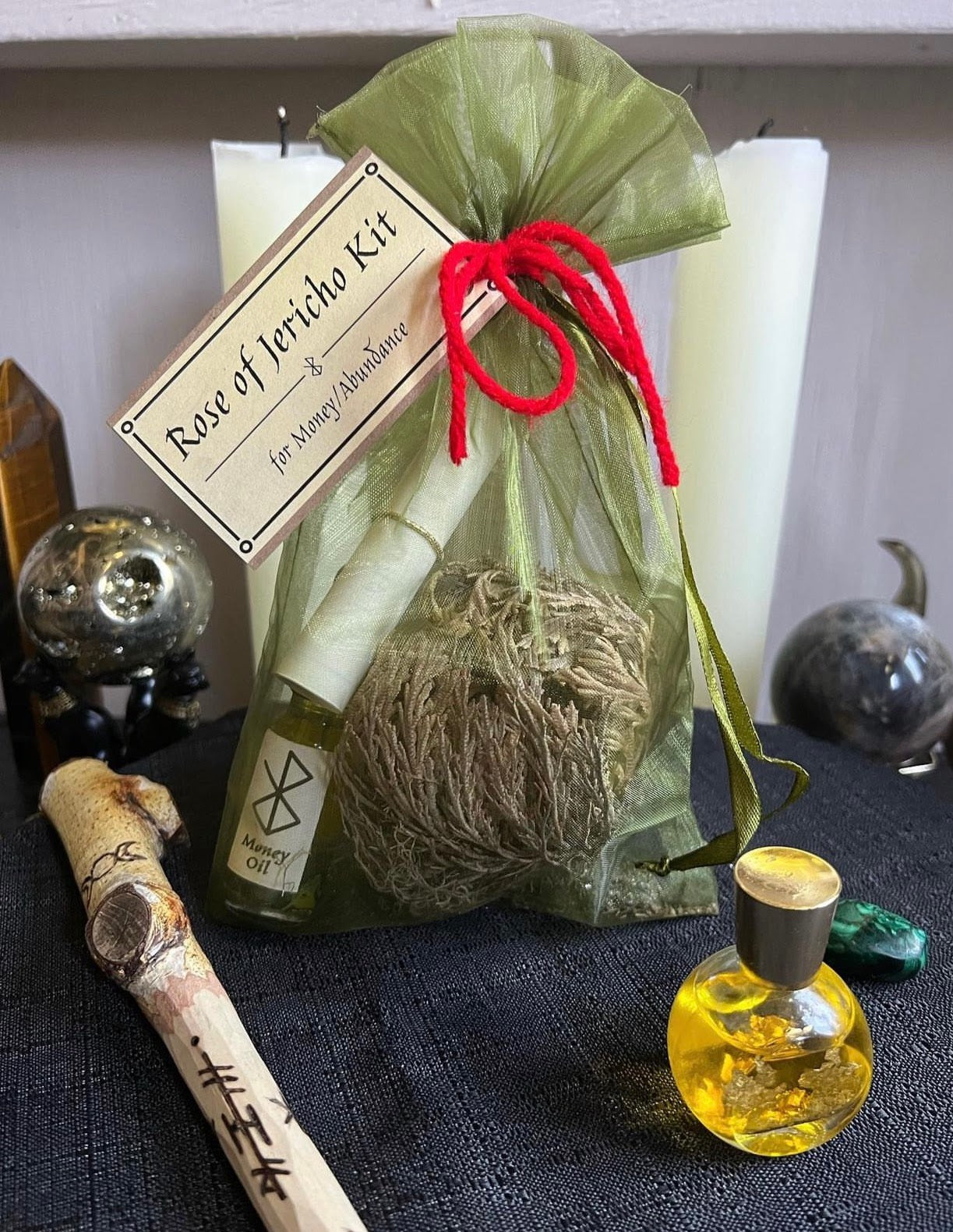 Rose of Jericho Spell Kit for Money/Abundance