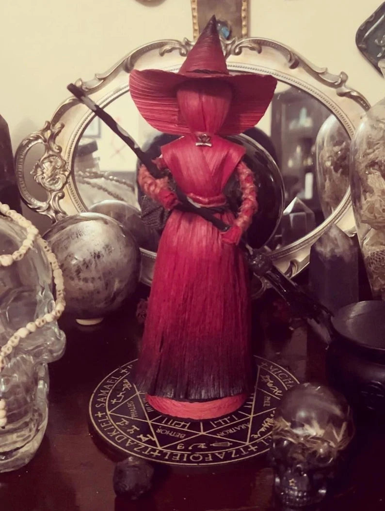 Lilith Witch Cornhusk Doll