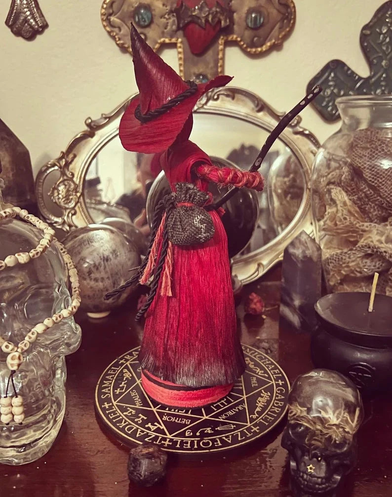 Lilith Witch Cornhusk Doll