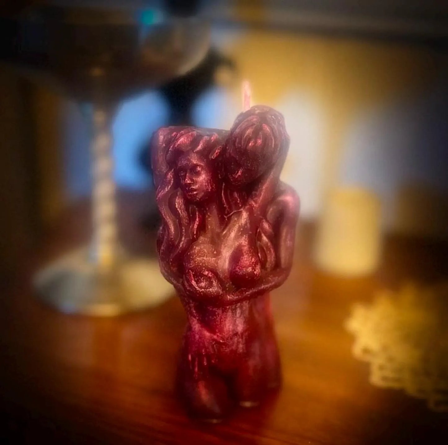 Lovers Sculpted Candle