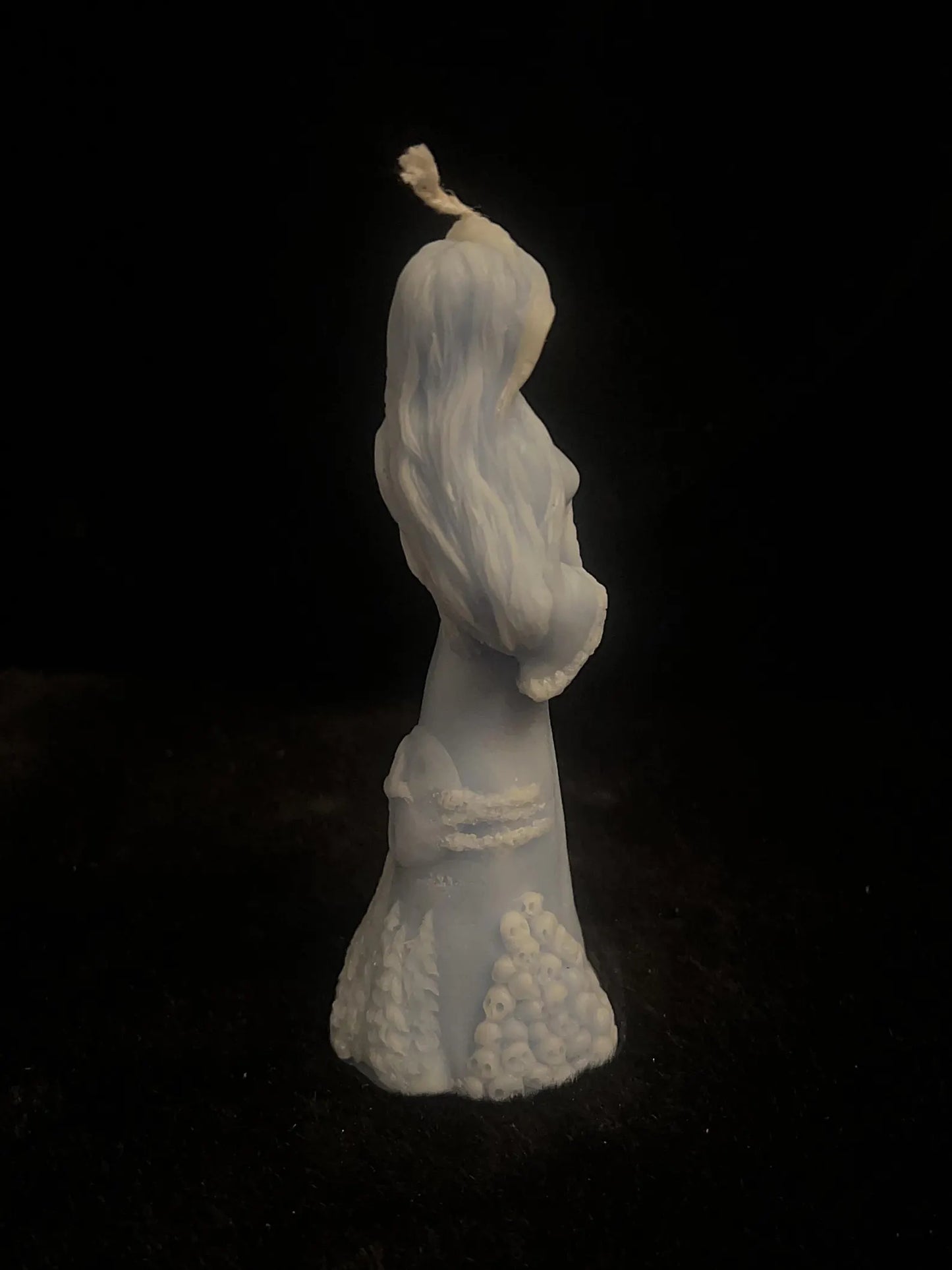 Marzanna Slavic Goddess Sculpted Candle