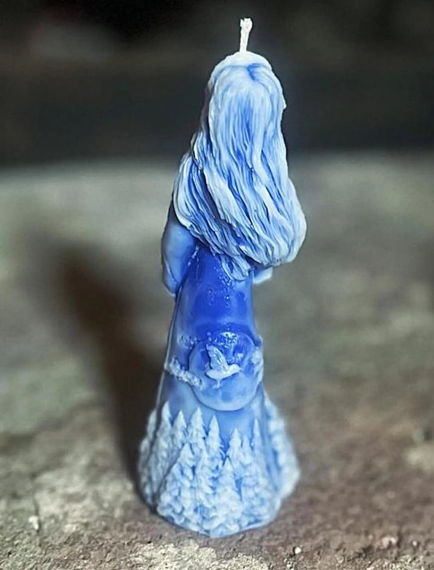 Marzanna Slavic Goddess Sculpted Candle