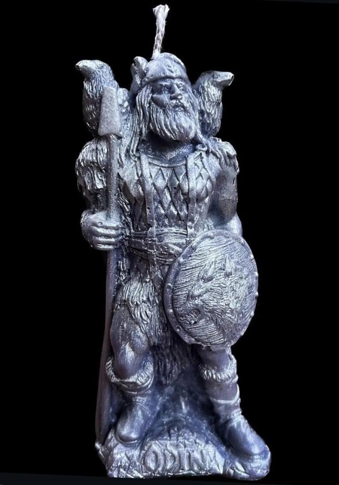 Odin Norse God Sculpted Candle
