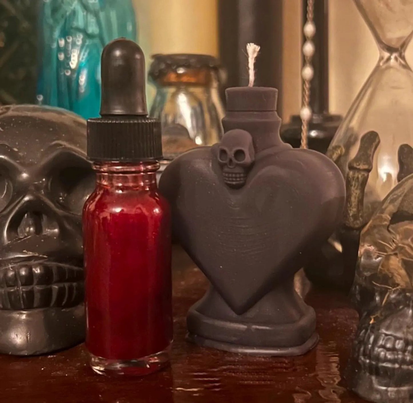 Potion Bottle Sculpted Candle