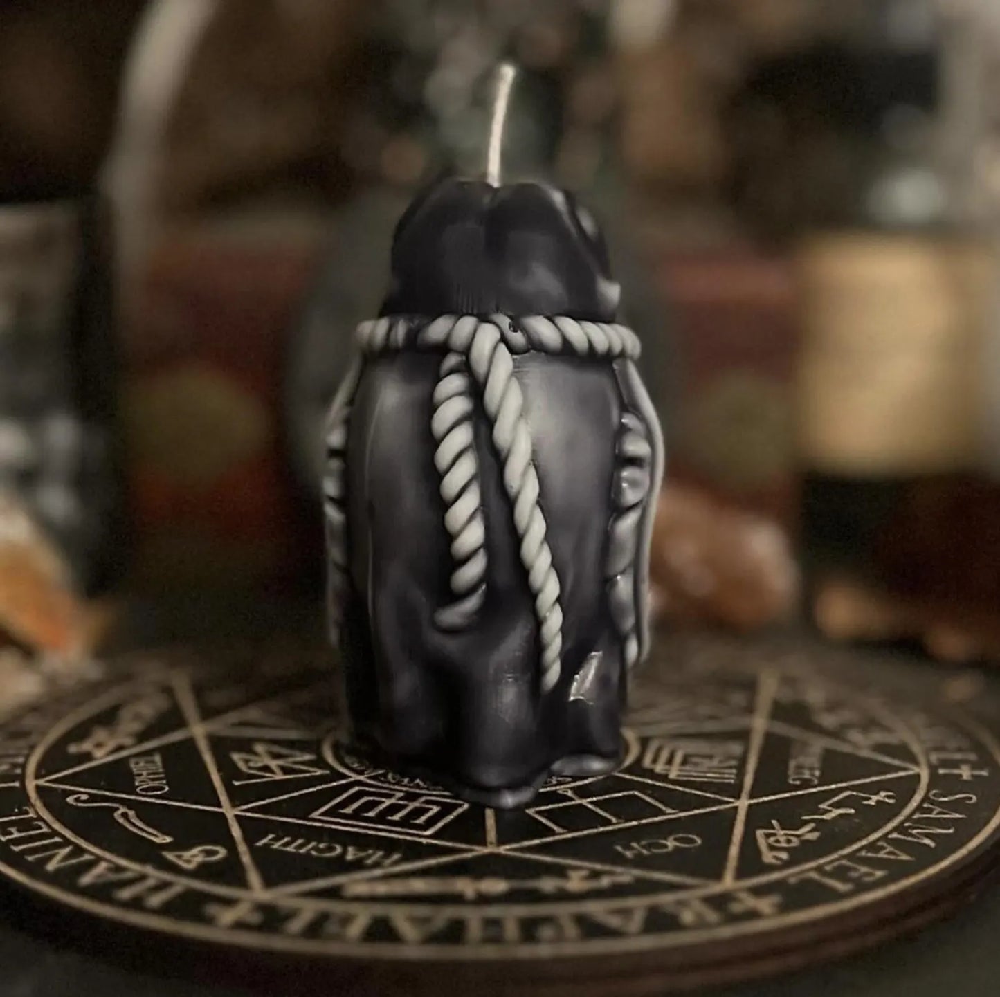 Tribal Shaman Sculpted Candle