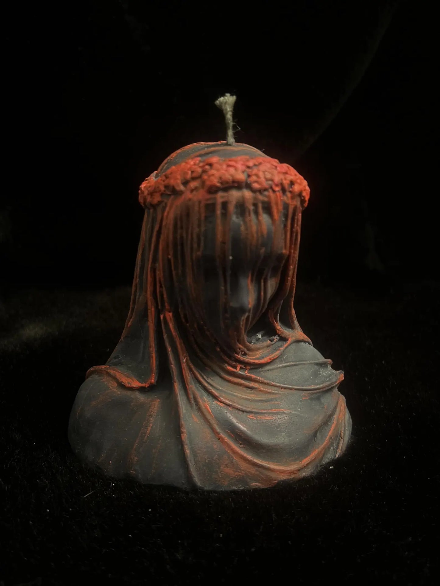 Veiled Lady Sculpted Candle
