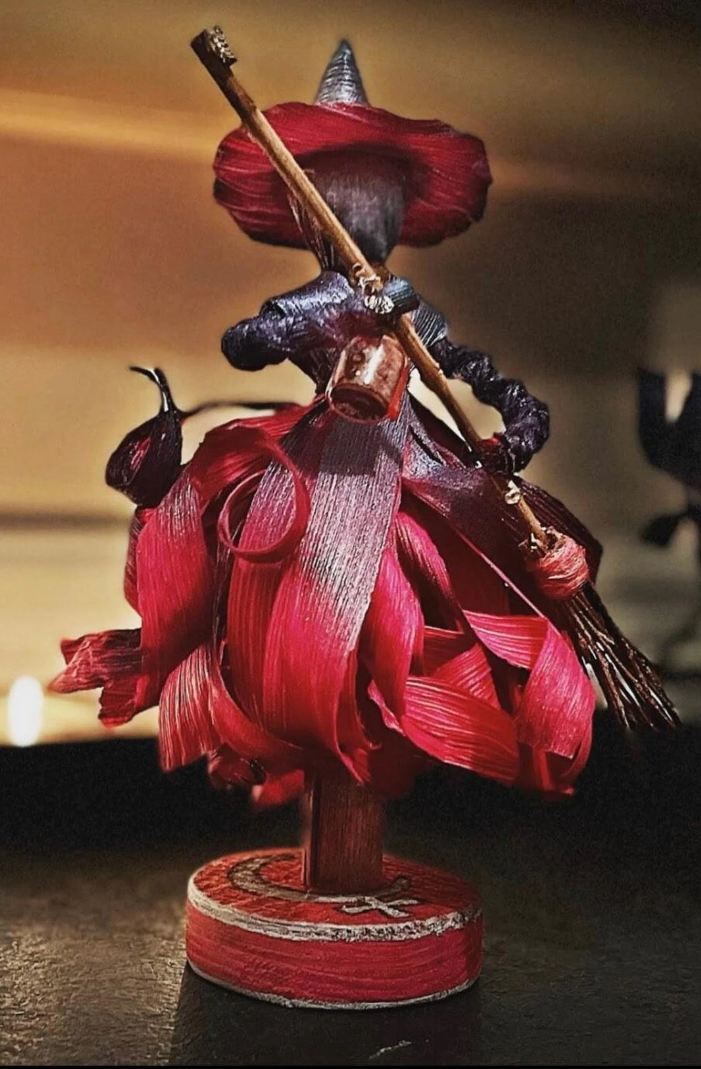 Witch Cornhusk Doll