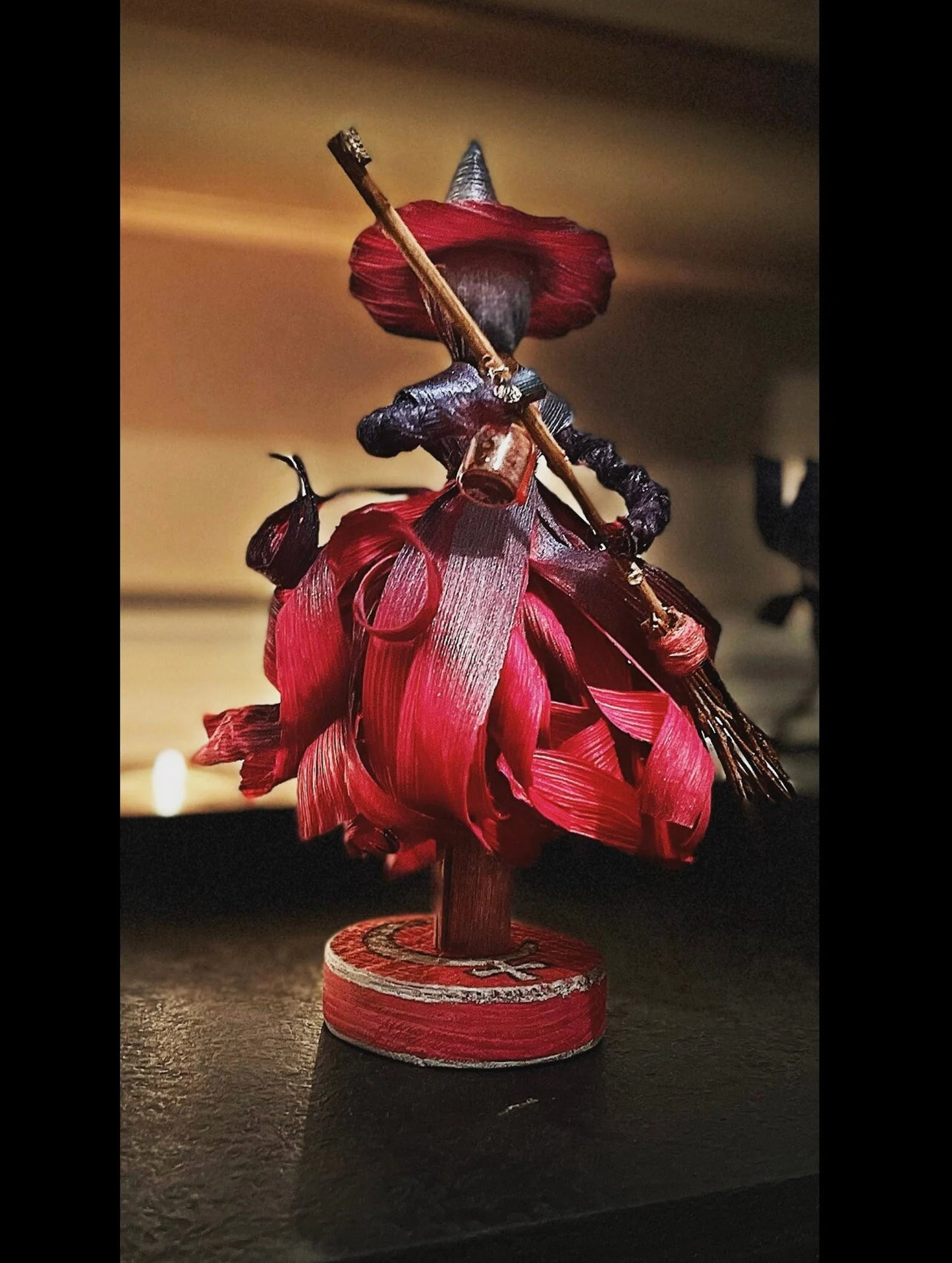 Witch Cornhusk Doll