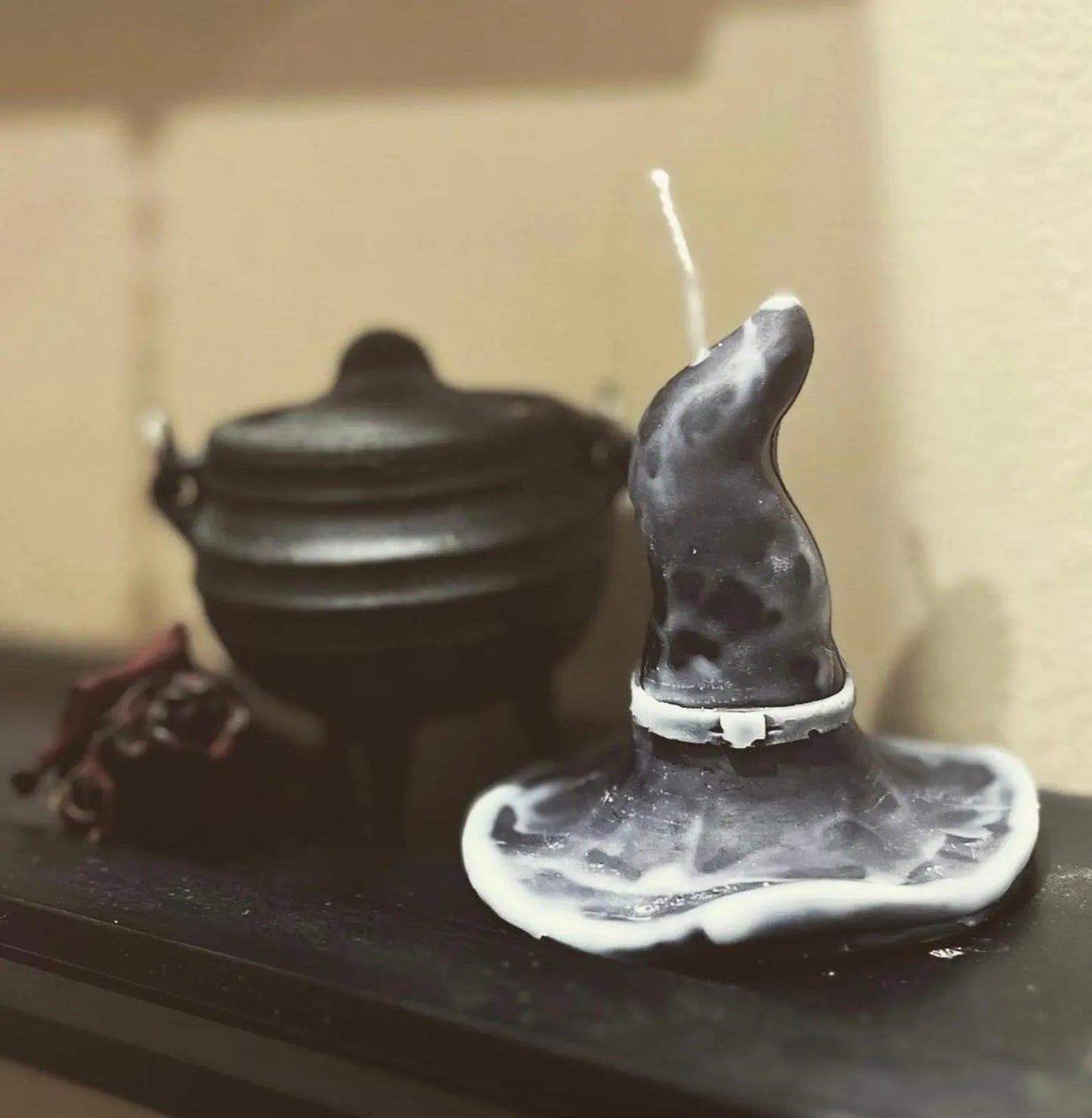 Witch's Hat Sculpted Candle