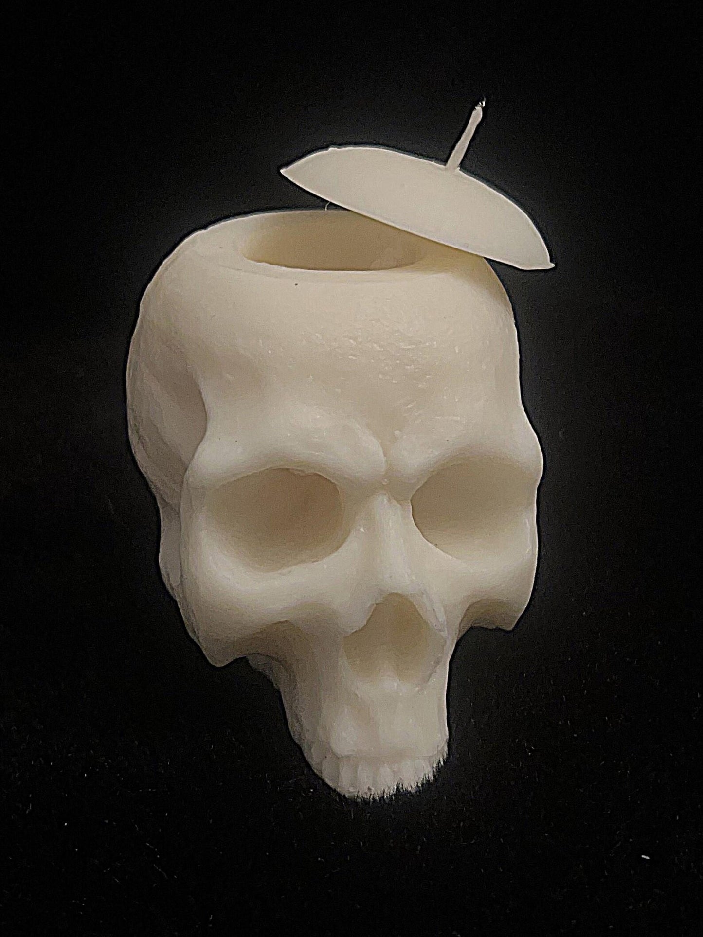 Loadable Skull Sculpted Candle