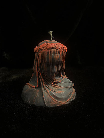 Veiled Lady Sculpted Candle