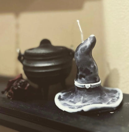 Witch's Hat Sculpted Candle